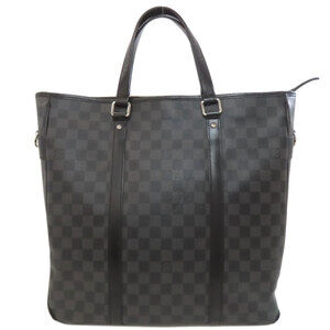 Louis Vuitton N51192 Tadao Handbag Damier Canvas Men's LOUIS VUITTON